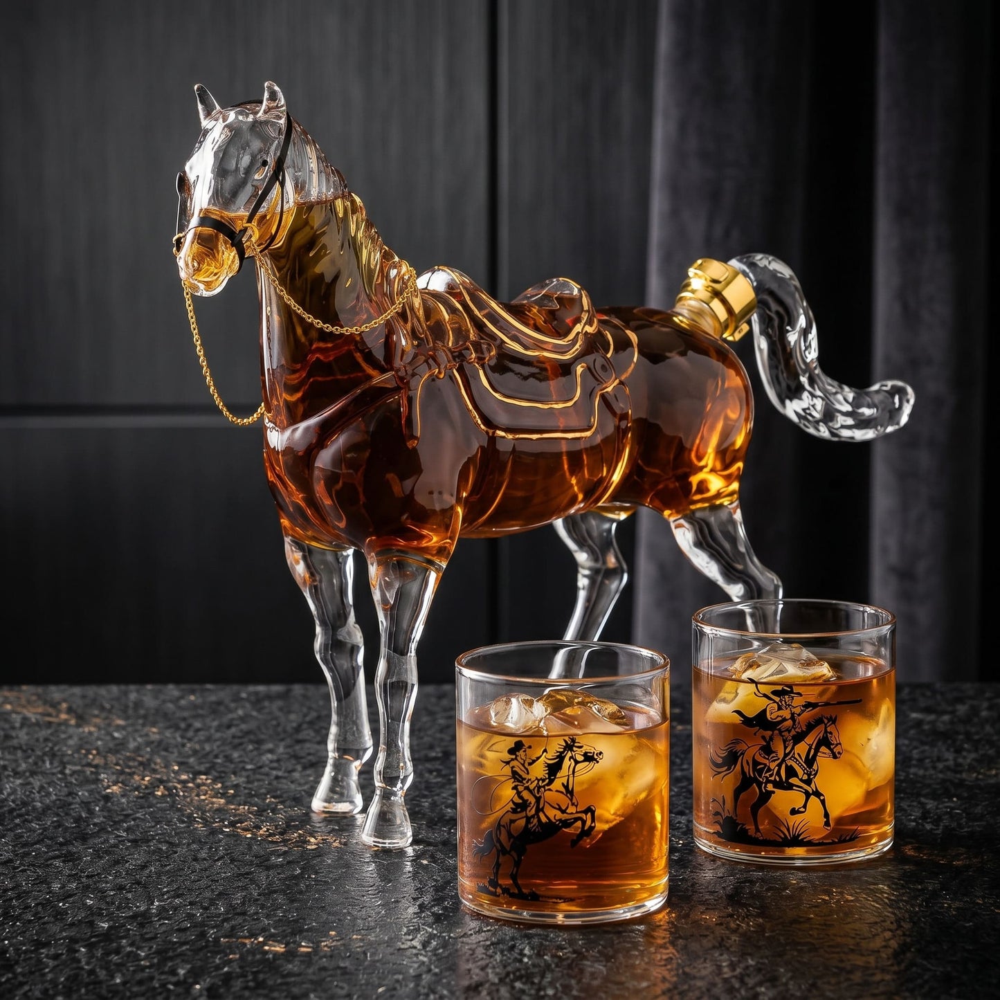 Horse Decanter