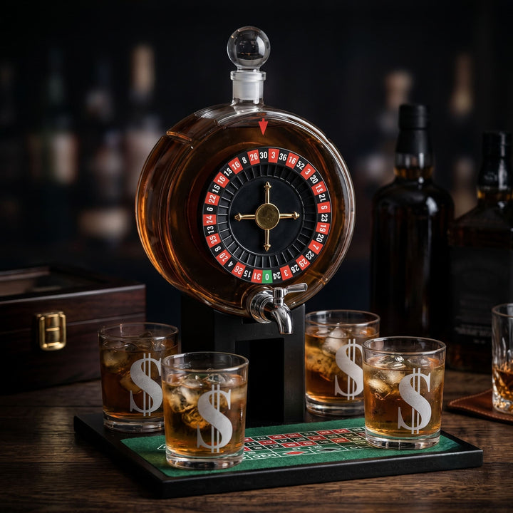 Roulette Decanter