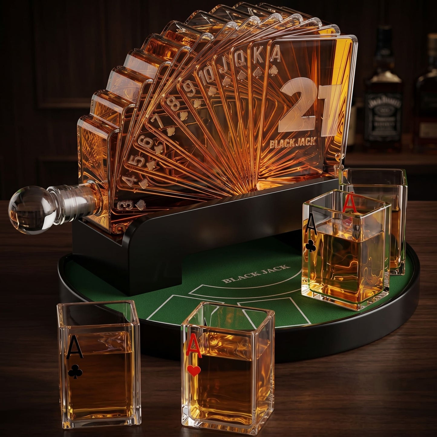 Blackjack Decanter
