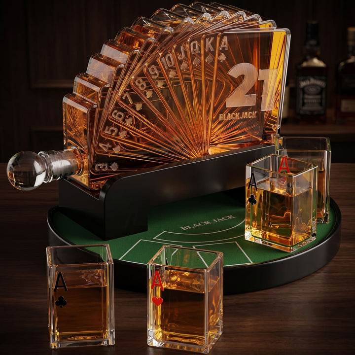 Blackjack Decanter