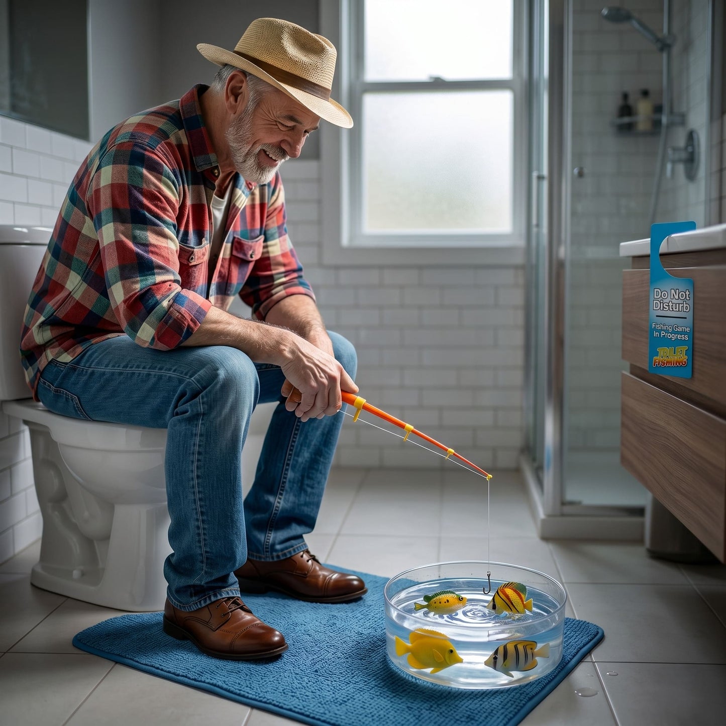 Toilet Fishing