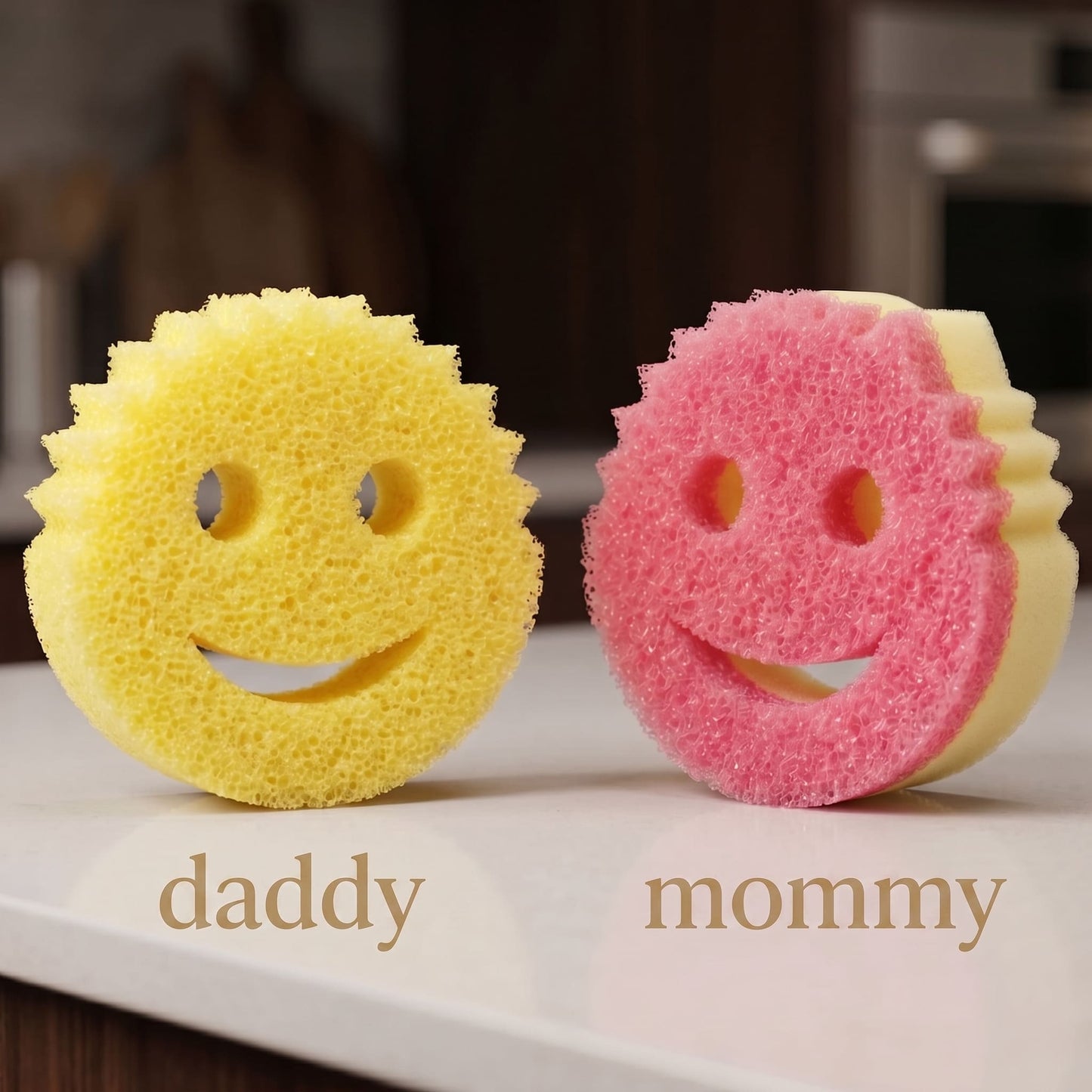 Smiley Sponges